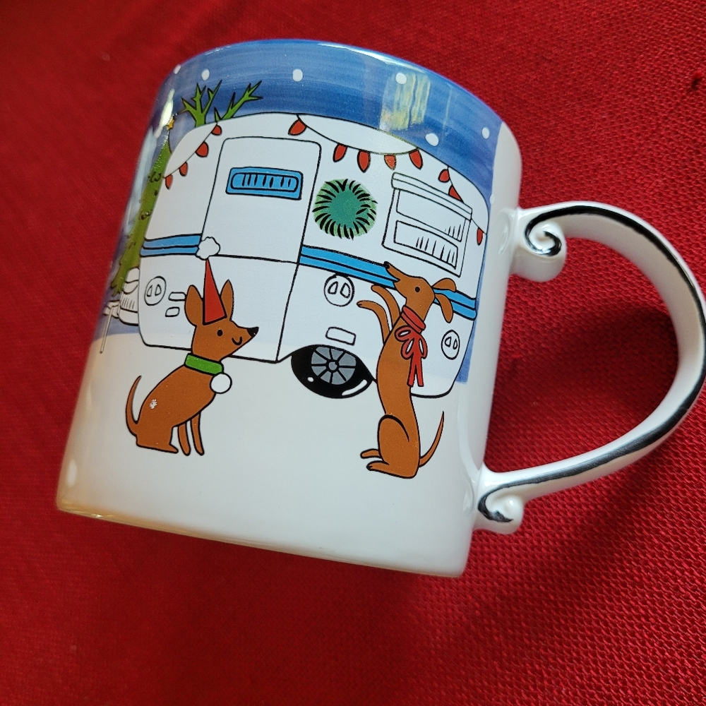 Camper & Dogs Mug